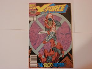X-Force #2 (1991) -2nd app. Deadpool, 1st app. Kane, 1st app. Dept. K - KEY