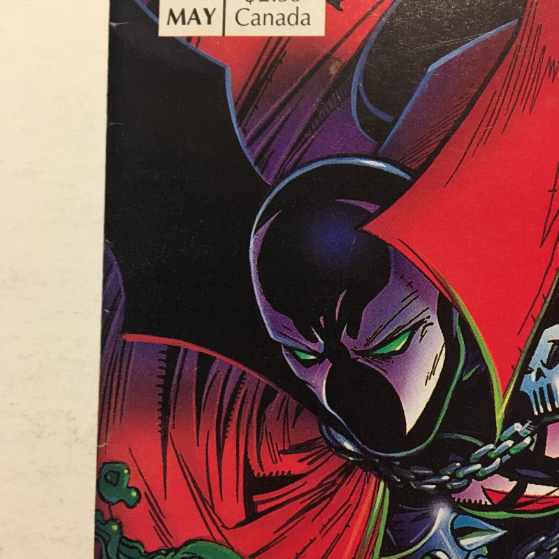 Spawn #1 Misprint Error 1st Printing Poster Intact Todd McFarlane 1992 Image
