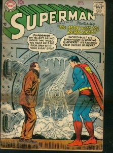 SUPERMAN #117 1957 DC X-RAY VISION TEDDY ROOSEVELT FR/G