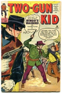 Two-Gun Kid #66 1963- Ringo's Raiders- Dick Ayers Marvel Western FN-