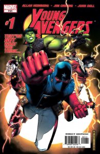 Young Avengers #1 (2005) Marvel Comic NM- (9.2) FREE Shipping on orders $50.00