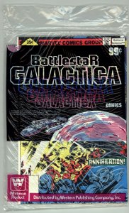 Battlestar Galactica #1, 2, 3 Whitman pre-pack never opened, from sealed case