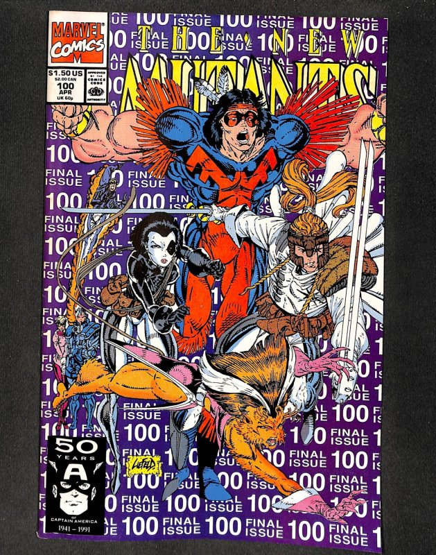 New Mutants #100 1st X-Force!