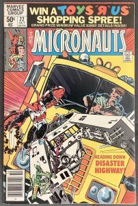 The Micronauts #22 Newsstand Edition (1980, Marvel) VF/NM