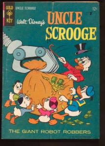 Uncle Scrooge #58, VG+ (Actual scan)