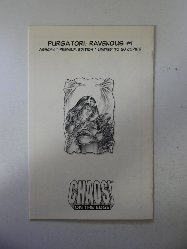 Purgatori: Ravenous #1 Ashcan LDT 50 VF Condition