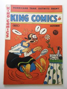 King Comics #78 (1942) VG+ Condition moisture stain, 1/2 in spine split