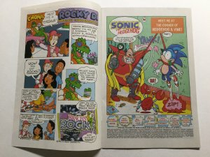 Sonic The Hedgehog 1 Near Mint Nm Printer Defect Archie