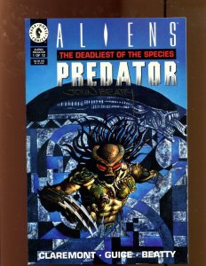 Aliens/Predator #1 - SIGNED BY JOHN BEATTY/W COA! (9.0/9.2) 1993