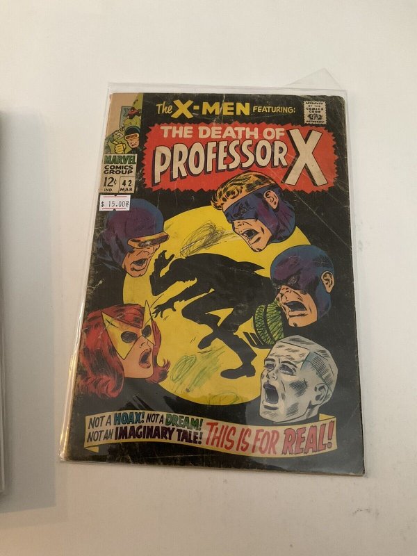 X-Men 42 Good- Gd- 1.8 Marvel