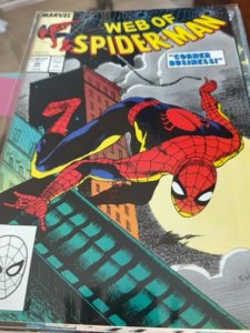 Web of Spider-Man #49 Direct Edition (1989) Spider-Man 