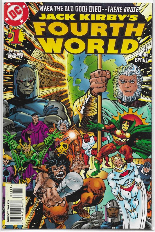 Jack Kirby's Fourth World # 1 VF Byrne, Simonson cover, Takion, Darkseid