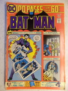 BATMAN # 260 DC 100 PG COOL JOKE COVER DETECTIVE ACTION ADVENTURE