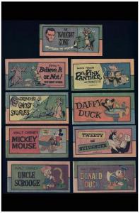 MINI COMIC 1976 LOT 9 diff  Uncirculated,Disney+++++