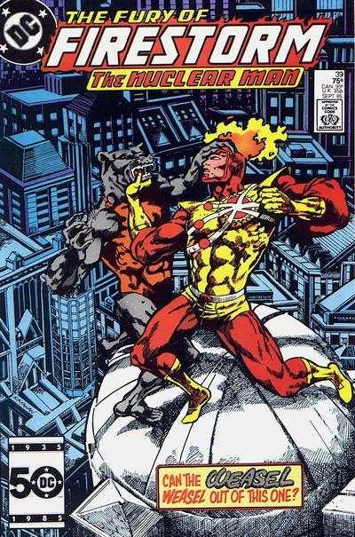 Fury of Firestorm (1982 series) #39, NM- (Stock photo)