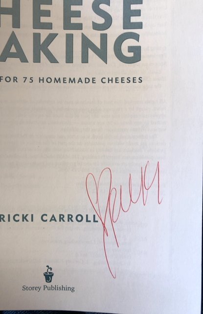 Home cheesemaking by Carroll(sSIGNED)278p,2002,Great4chef