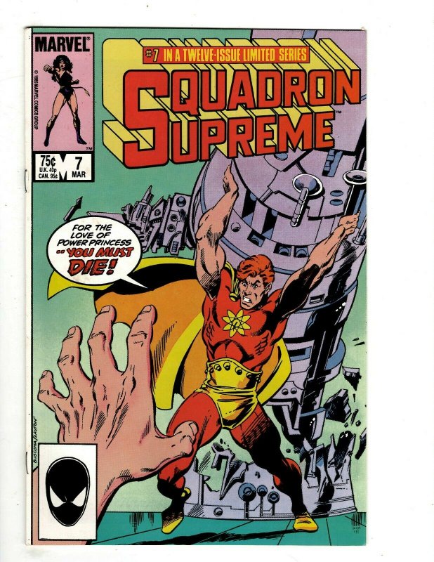 12 Squadron Supreme Marvel Comics 1 2 3 4 5 6 7 8 9 10 11 12 Limited Series HG1