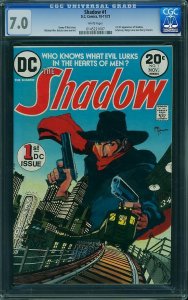 Shadow #1 (1973) CGC 7.0 FVF