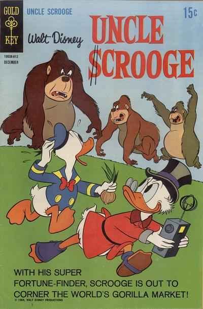 Uncle Scrooge (1953 series)  #78, Fine- (Stock photo)