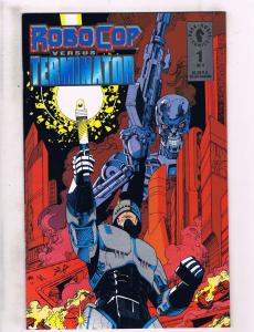 2 Dark Horse Comic Books # 1 5 John Byrne Next Men Robocop Vs. Terminator HJ4