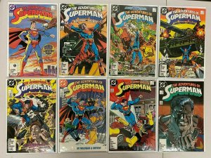 Adventures of Superman lot 35 different from #424-471 8.0 VF (1987-90)