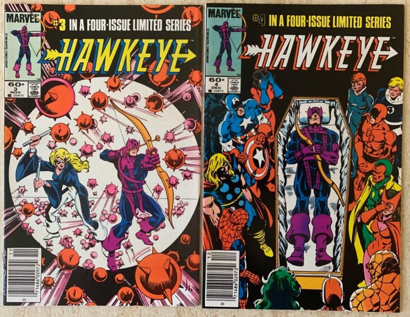 HAWKEYE LOT OF 17 | 1983: 1-4, 1994: 1-4, 2003: 1-8, EARTH'S MIGHTIEST MARKMAN 1