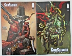 *GUNSLINGER SPAWN #1 Set of 7 COVERS A-G with FREE SHIPPING!