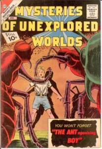 MYSTERIES OF UNEXPLORED WORLDS (1956-1965 CH) 29 VG COMIC BOOK