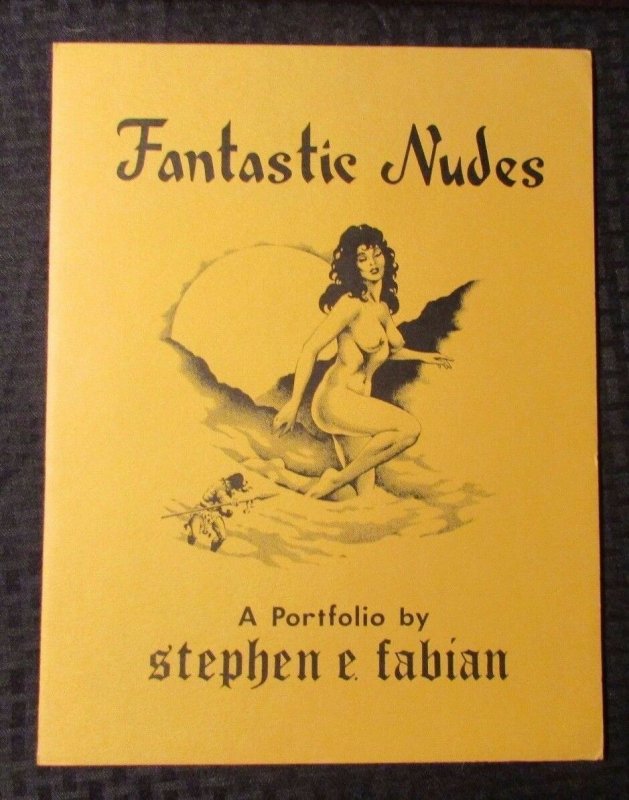 1976 FANTASTIC NUDES Portfolio by Stephen E. Fabian Complete 10 NM Plates in FVF