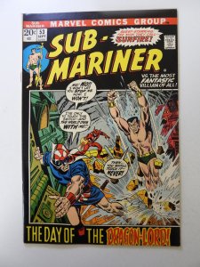 Sub-Mariner #53 (1972) FN/VF condition