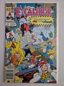 Excalibur #5 Newsstand Edition (1989)