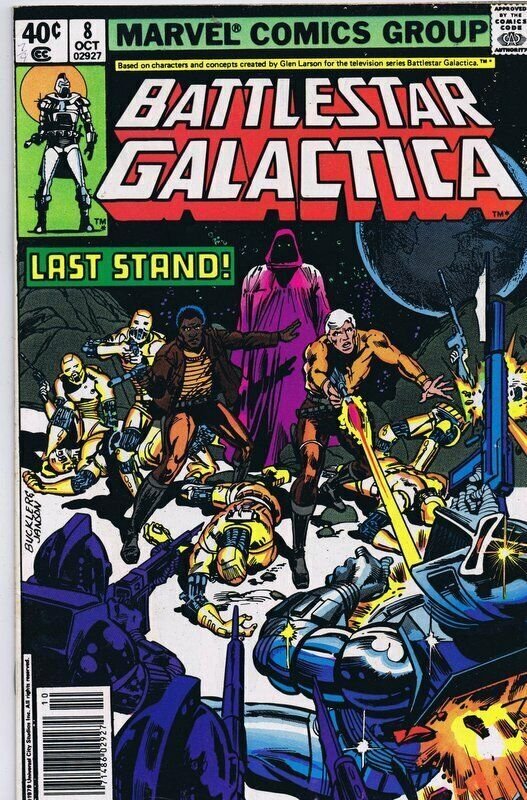 Battlestar Galactica #8 ORIGINAL Vintage 1979 Marvel Comics   