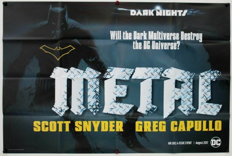 Dark Nights Metal 2017 Folded Promo Poster [P61] (36 x 24) - New!