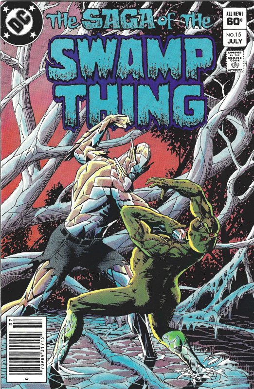 Swamp Thing #15 Newsstand Edition (1983)