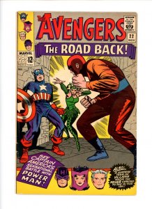 Avengers #22  1965  VG/F