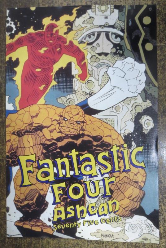 FANTASTIC FOUR ASHCAN EDITION! (Marvel, 1994) VF/+ Origin w/Byrne&Kirby art