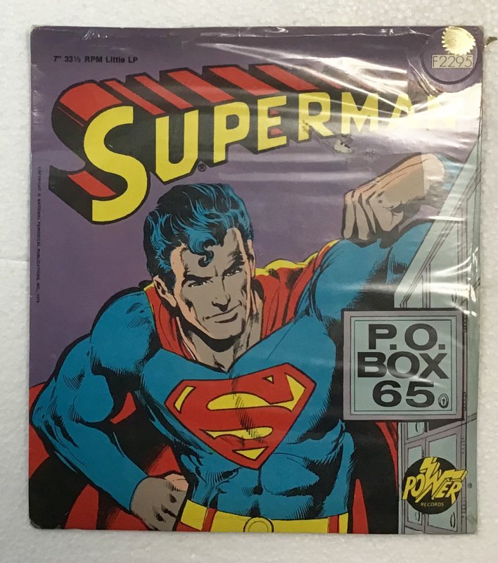 Superman: “P.O. Box 65” record #F2295