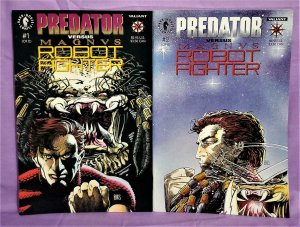 Jim Shooter PREDATOR vs MAGNUS ROBOT FIGHTER #1 - 2 Lee Weeks (Dark Horse, 1992)