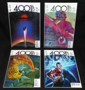 4001 AD #2 Set of 4 Covers A B C D (Valiant, 2016) VF/NM