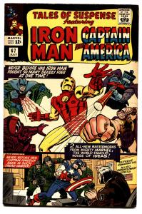 TALES OF SUSPENSE #67 comic book 1965-IRON MAN/CAPTAIN AMERICA-MARVEL-VF