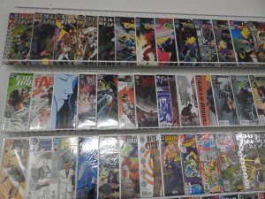 Huge Lot 130+ W/ Batman, Birds of Prey,  & Nightwing Avg VF Condition.