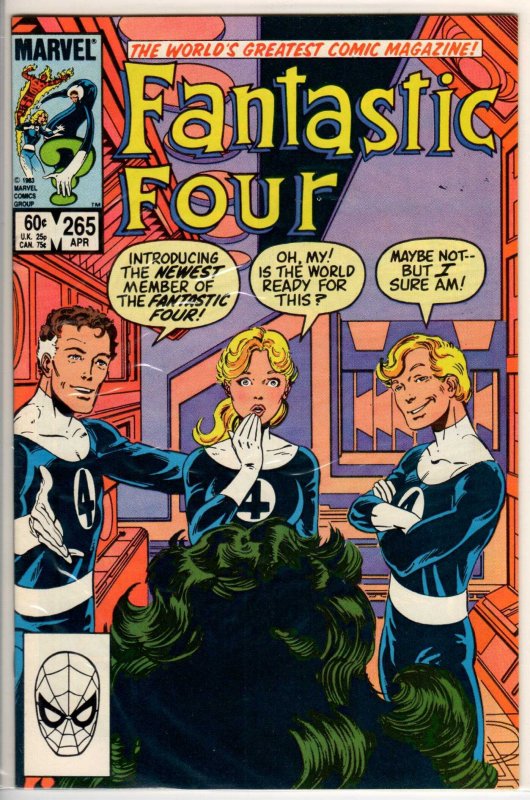 Fantastic Four #265 Direct Edition (1984) 9.2 NM-
