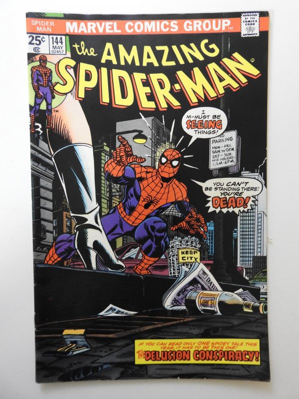 The Amazing Spider-Man #144 (1975) FN/VF Condition! MVS intact!