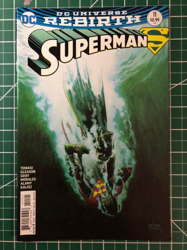 Superman #10, 11 (2017) Two covers for each issue.