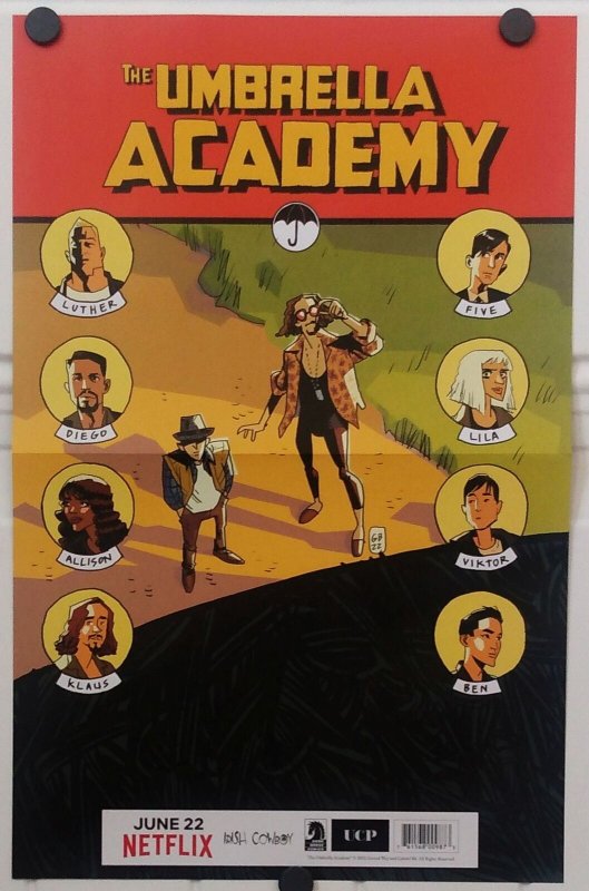 Umbrella Academy What is Family Folded Promo Poster 11x17 2022 New [FP383]