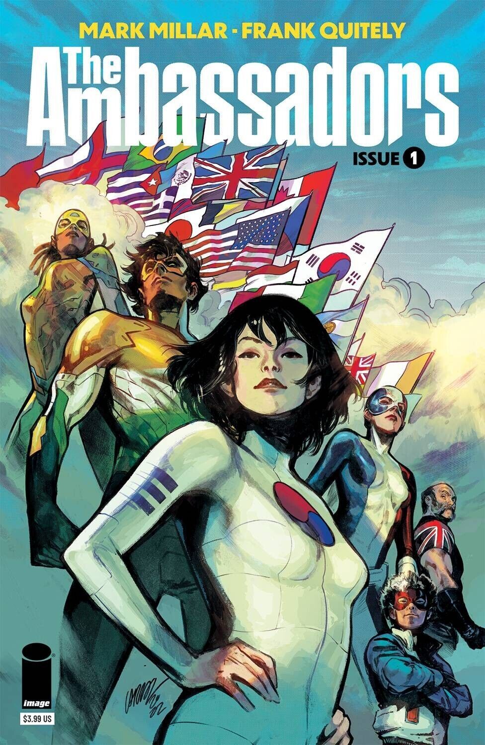 The Ambassadors 1 (of 6) Cover D Variant Comic Book 2023 Image
