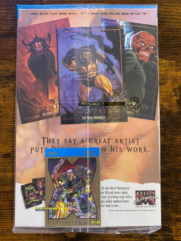 X-Force #16 Bagged Cover (1992)