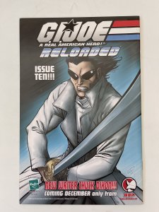G.I. Joe Reloaded #9  - NM+  (2004)