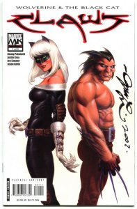 CLAWS #1 2 3, NM, Signed by Joseph Linsner, Wolverine, Black Cat, 2006, 1-3 set