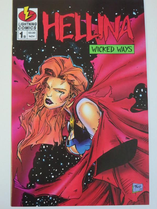 Hellina Wicked Ways #1B (Lightning Comics) Limited w CoA Bad Girl Comics